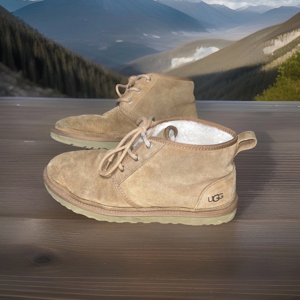 Mens UGG Neumel Chukka Boot - Chestnut Suede, Size 13 US [3236]